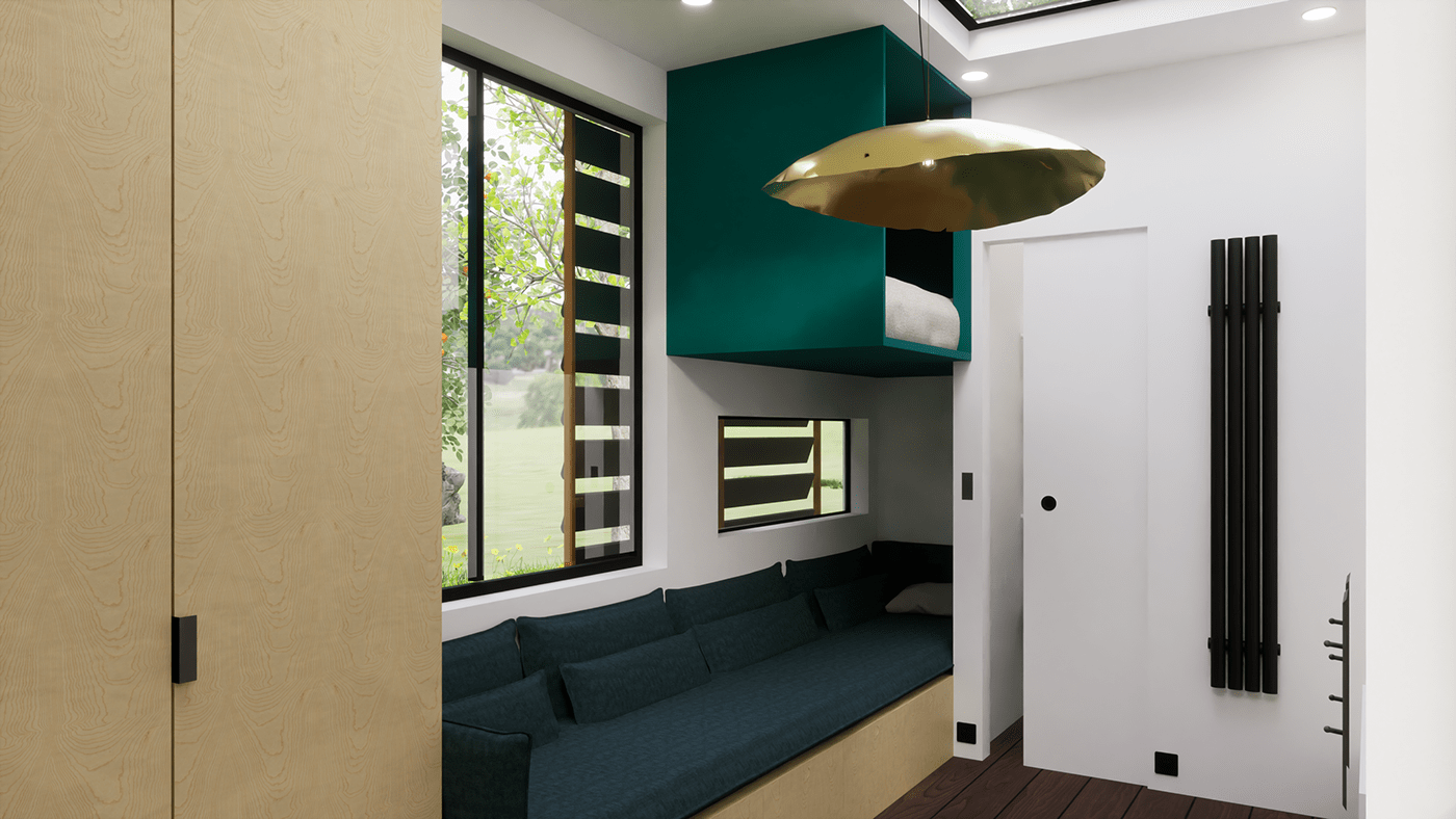 Image showcasing An Elegant, Off-grid Tiny House
